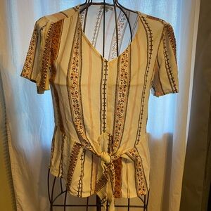 Maurices medium boho top